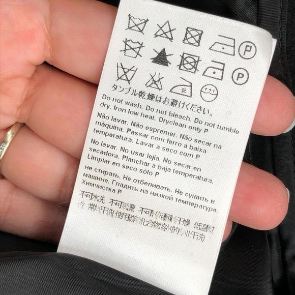 Escada Wool Dress Pants Womens 40 Medium Black Straight Leg High Rise Business - Picture 10 of 14